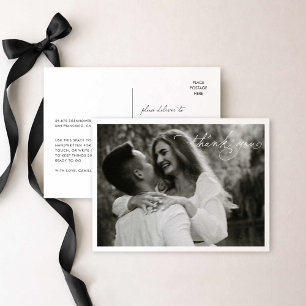 Carte Postale Photo de Future Mrs pour une Baby Shower Moderne
