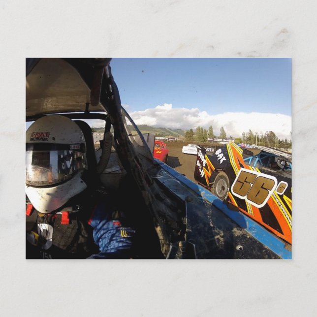 Carte Postale Photo de l'action de Gregg Racing (Devant)