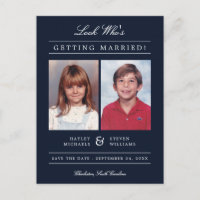 Photo de l'enfant Enregistrer la date | Marine