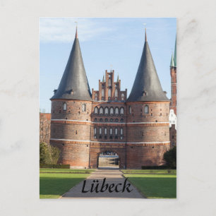 Carte Postale Photo de Lübeck Holstentor Gate