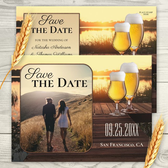 Carte postale photo de mise en vente de bière Suns (Créateur téléchargé)