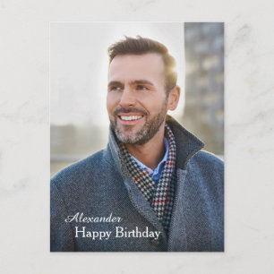 Carte Postale Photo de naissance personnalisé
