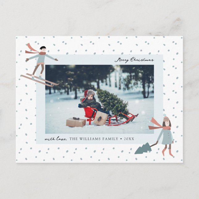 Carte postale photo de Noël (Devant)