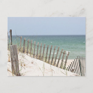 Carte Postale Photo de plage et dune de sable