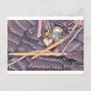 Carte Postale Photo de tricot