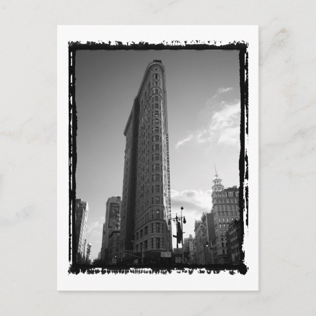 Carte Postale Photo du bâtiment Flatiron (Devant)
