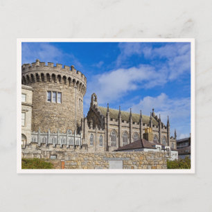 Carte Postale Photo du château de Dublin en Irlande