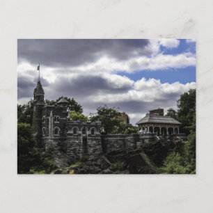 Carte Postale Photo du château du Belvédère, Central Park à New 