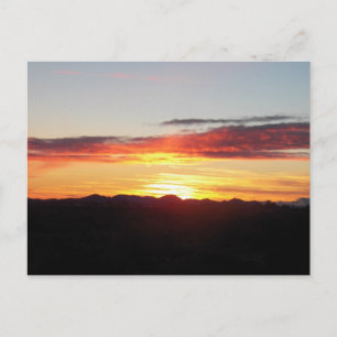 Carte Postale photo du ciel en randonnée