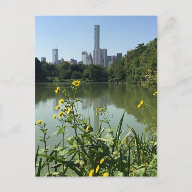 Carte postale photo du gratte-ciel de Central Park (Devant)
