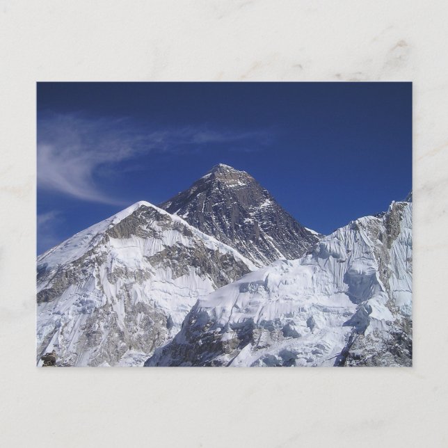 Carte Postale Photo du mont Everest (Devant)