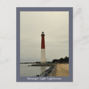 Carte postale photo du phare de Barnegat Light