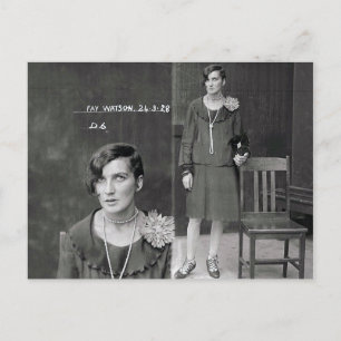 Carte Postale Photo D'Une Tue Criminelle Vintage Inhabituelle Po