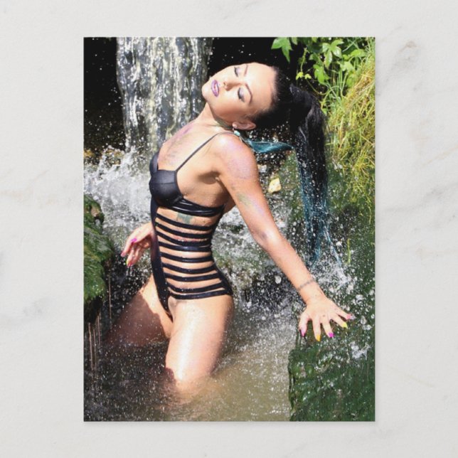 Carte Postale Photo Exotic Beaty (Devant)