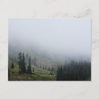 Carte postale photo Foggy Mountain Slope