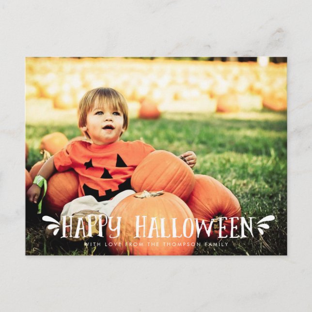 Carte postale photo Halloween (Devant)