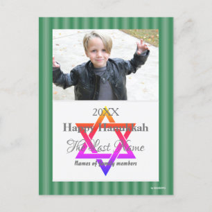 Carte postale photo Hanoukka Happy - HAMbWG