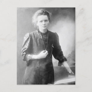 Carte Postale Photo historique de Marie Curie 