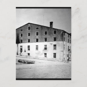 Carte Postale Photo Libby Prison_War