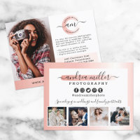 Photo marketing minimaliste or rose
