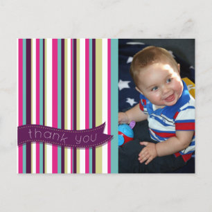Carte Postale Photo Merci bébé