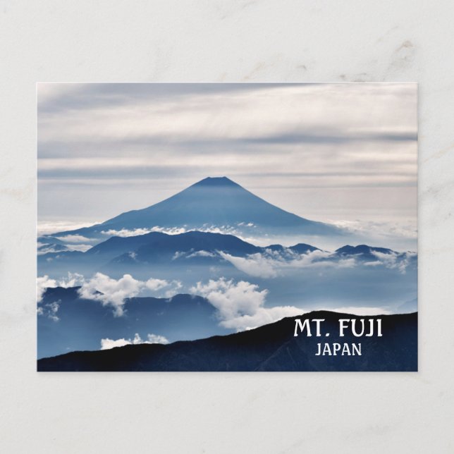 Carte Postale Photo Mt. Fuji Volcano Japon (Devant)