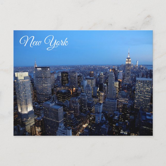 Carte postale photo New York (Devant)