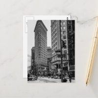 Photo noire et blanche de bâtiment de Flatiron