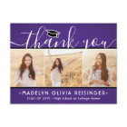 Photo Nouvelle Adresse Graduation Purple Merci