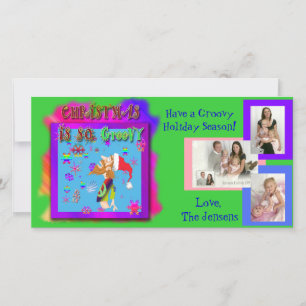 Carte postale photo personnalisable avec dessin an
