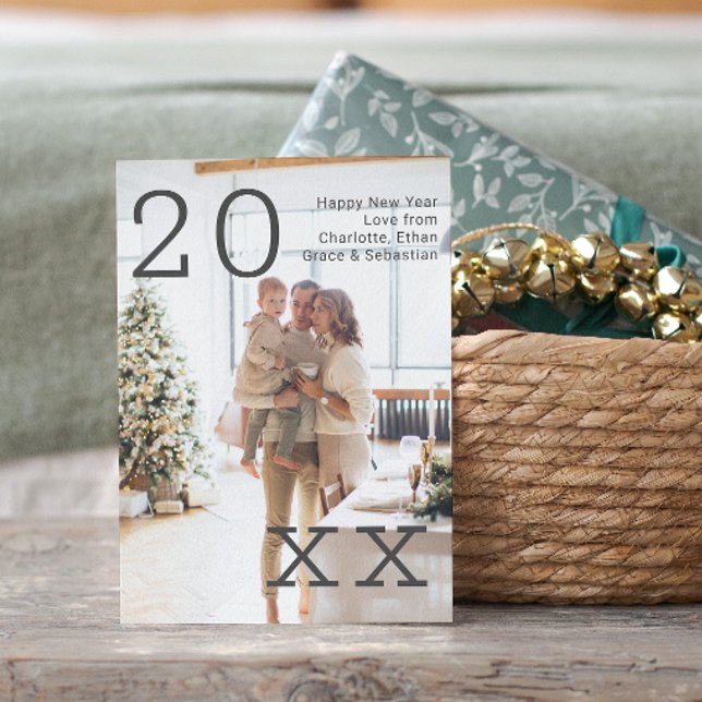 Carte Postale Photo personnalisée du Nouvel An (New Year Personalized Photo Postcards from Ricaso
Upload your own photograph and add your text. )