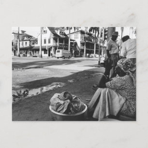 Carte Postale Photo vintage de Paramaribo Suriname