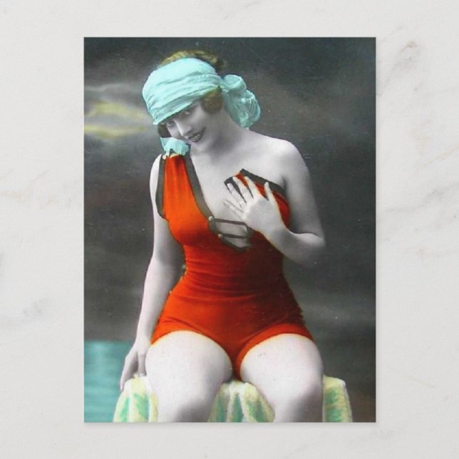 Carte Postale Photo Vintage risqué (Devant)
