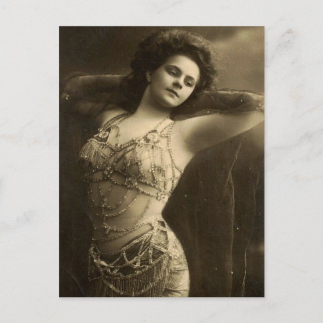 Carte Postale Photo Vintage risqué (Devant)