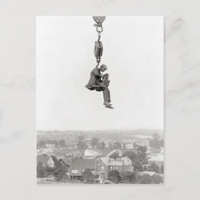 Carte Postale Photographe aérien, 1925 (Devant)