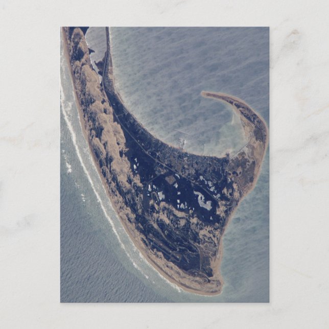 Carte Postale Photographie aérienne de Provincetown (Devant)