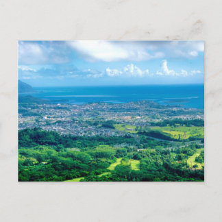 Carte Postale Photographie aérienne d'Oahu Hawaii