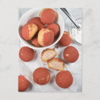 Photographie alimentaire Craquelin de fraise Choux