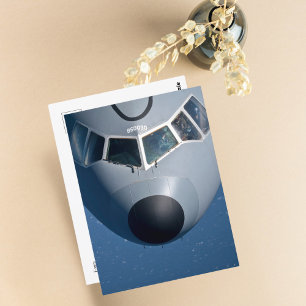 Carte Postale Photographie d'avion, Cool Aviation Anniversaire