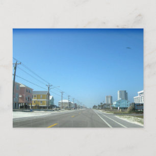 Carte Postale Photographie de la côte du golfe en Alabama