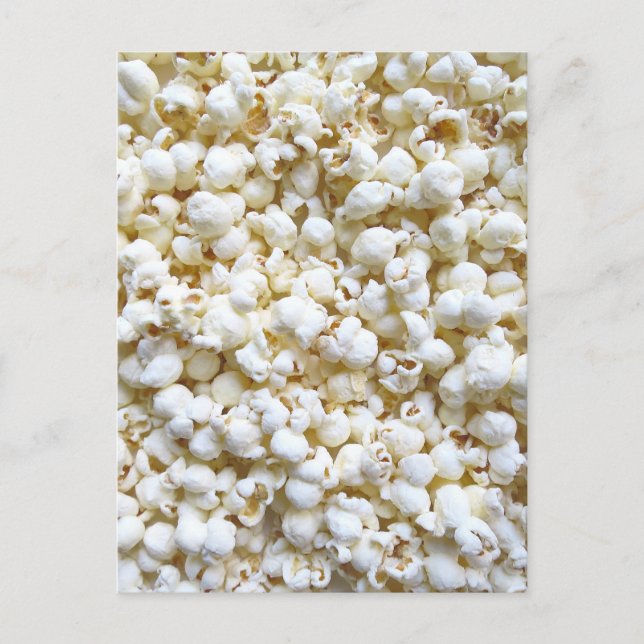 Carte Postale Photographie de Popcorn Texture (Devant)