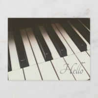 Photographie de touches de piano noires et blanche