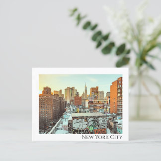 Carte Postale Photographie de voyage sur Skyline de New York