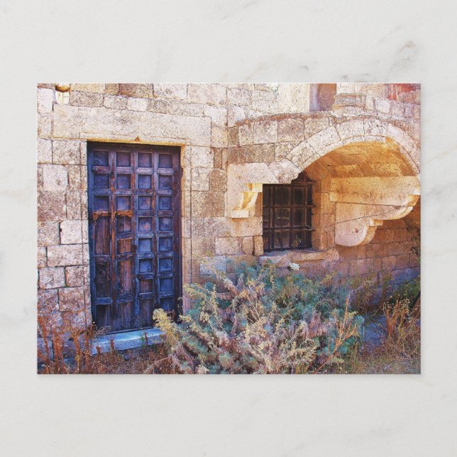 Carte Postale PHOTOGRAPHIE DU MONASTÈRE Moni Tharri, IXe siècle (Devant)