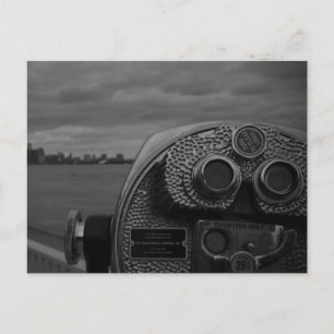 Carte Postale photographie en noir et blanc