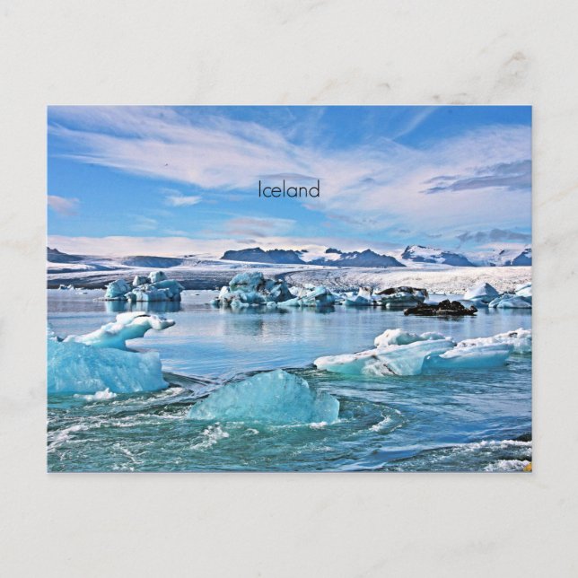 Carte Postale Photographie pittoresque islandaise (Devant)