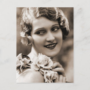 Carte Postale Photographie vintage de Flapper (166)
