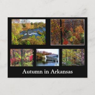 Carte postale photographique de l'automne en Arkan