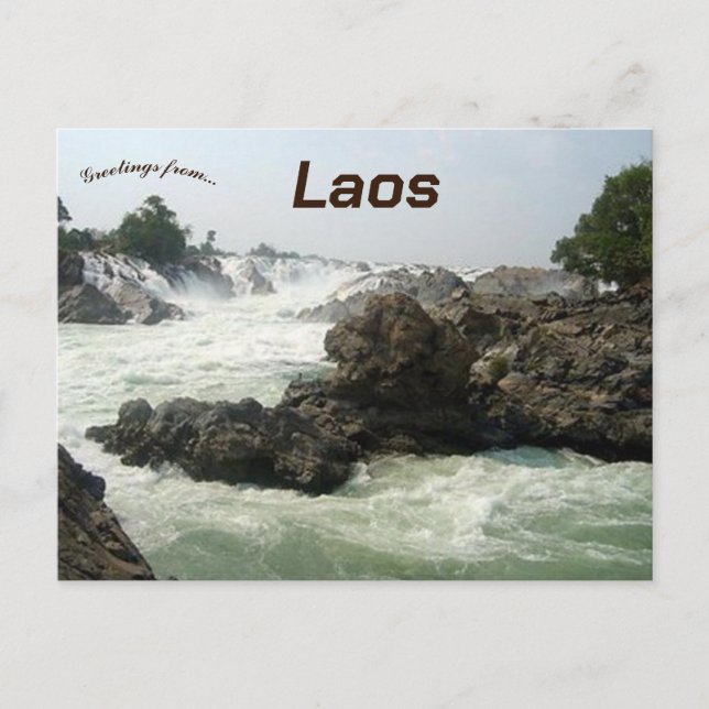 Carte Postale Phou Asa Laos (Devant)