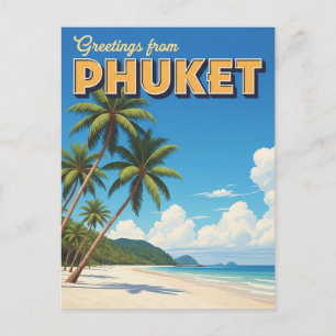 Carte Postale Phuket Patong Beach Thaïlande Travel